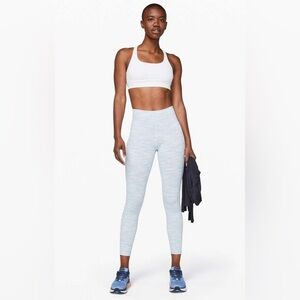 Lululemon Train Times Pant 25" Wee Are From Space Sheer Blue Chambray